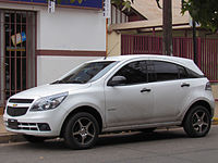 2012 Chevrolet Agile 1.4 LS Spirit (pre-facelift)