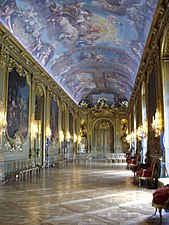 Vue de la Galerie dorée de l'hôtel de Toulouse.