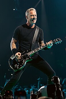 James Hetfield, 2023.