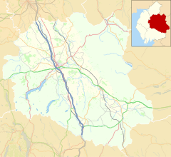 Long Marton is located in the former Eden District