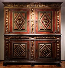 Portuguese credenza; c. 1650-1700