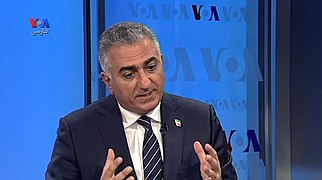 Reza Pahlavi, Crown Prince of Iran - VOA Studio hosted by Setareh Derakhshesh - 11 February 2017 (09).jpg