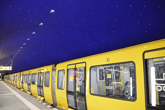 Subway station in Berlin