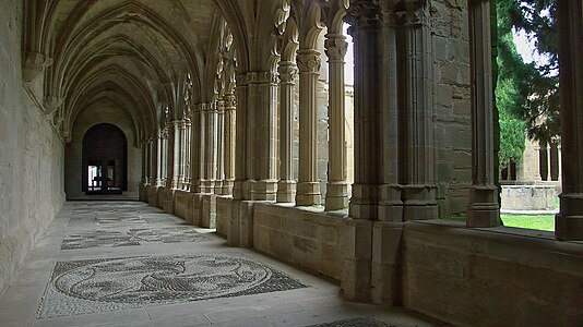 Galería del claustro.