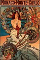 1. KW Plakat von Alfons Mucha für die Compagnie des Chemins de fer de Paris à Lyon et à la Méditerranée