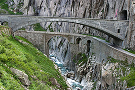 Le pont du Diable.