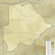 Gaborone Dam is located in Botswana