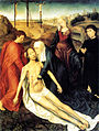 Déploration du Christ d'Hans Memling.