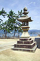 Lantern at Itsukushima Shrine