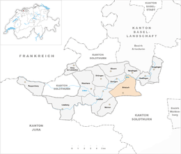 Brislach – Mappa