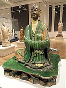 Luohan statue, Liao dynasty, 11th century