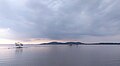 Skerries at the river's estuary