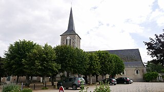 La place de l'église.