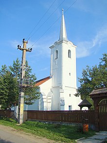 Biserica reformată din Ulieș, comuna Ulieș, județul Harghita, foto: iulie 2019.