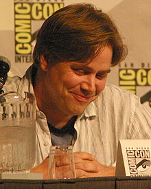 Chbosky on the Jericho panel at San Diego Comic-Con, 2006