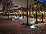 Alexander Lervik utvecklade konstverken Sense Light Swing. 2020 hade installationen sin premiär utomhus. Sen blev den en första del av Nobel Weeks Lights och presenteras varje år på Karl XII:s torg i Stockholm.