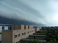 shelf cloud in the Netherlands, Zwolle