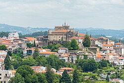 View as seen from Portugal.