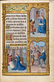 Folio 8 recto : scènes de la Nativité