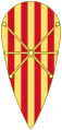 Coat of arms from Ramon Berenguer IV of Barcelona to Alfonso II of Aragon