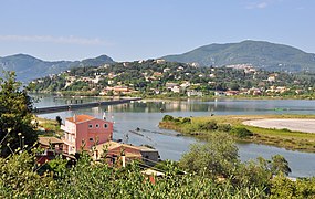 Chalikiopoulou Lagoon (or Lake Chalikiopoulou), south of Corfu town