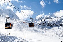 Eisgratbahn am Stubaier Gletscher