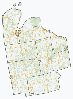 Williamsford is located in Grey County