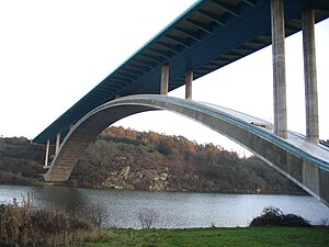 Vue du pont du Morbihan.