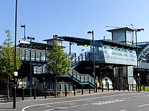 St. Peter's, construída no início dos anos 2000, seguindo a extensão do Metrô para Wearside.