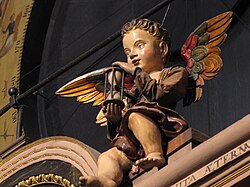 Détail d'une statue d'ange