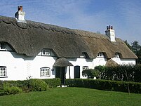 Thatched cottages at Swan Green