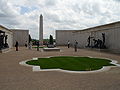 View across the memorial.