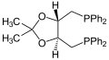 The C2-symmetric diphosphine DIOP is historically significant.[5]