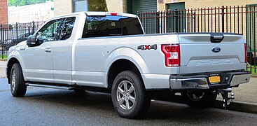 F-150 XLT SuperCab rear, showing new tailgate