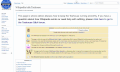 A GIF showing what it could look like to use the New Topic Tool's source mode to add a new topic topic to a Wikipedia talk page.