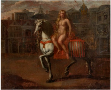 Lady Godiva, tableau d'Adam van Noort, 1586.