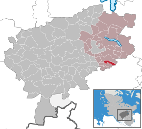 Poziția localității Bühnsdorf