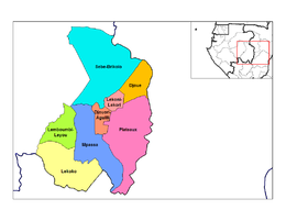 Dipartimento di Lékoko – Mappa