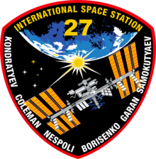 Description de l'image ISS Expedition 27 Patch.png.