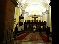 Inside the Church.