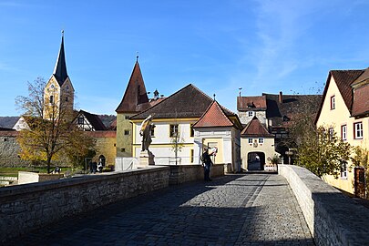 Johannesbrücke über die Sulz, Stadttor