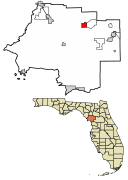 Levy County Florida Incorporated and Unincorporated areas Bronson Highlighted 1208700.svg