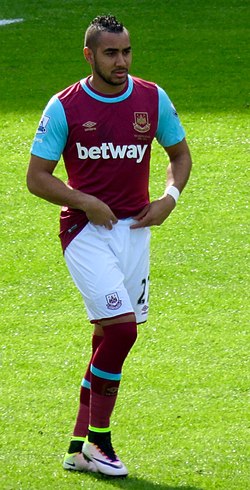 2016-ban a West Ham United játékosaként