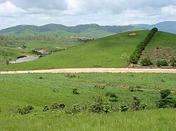 Landscape of the Xiangkhouang Plateau