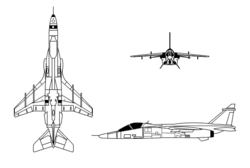 A Jaguar háromnézeti rajza