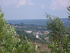 Vue de Seilles depuis la réserve de Sclaigneaux