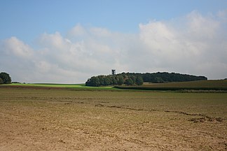 Der Dürsberg in der Sonsbecker Schweiz bei Sonsbeck (mit Aussichtsturm)