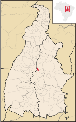 Location of Lajeado in the توکانتینس