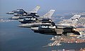 ANG F-16s over Kunsan, ROK