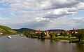 Wörth am Main von der Mainbrücke gesehen